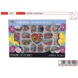 SET PERLINE IN LEGNO 28109...